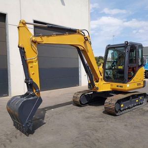 รถขุดไฮดรอลิก XE60DA ขนาด 6 ตัน, บุ้งกี๋ขนาด 0.23 ลูกบาศก์เมตร, ดีไซน์กะทัดรัด, ประสิทธิภาพสูงและประหยัดน้ำมัน - Product Image 1