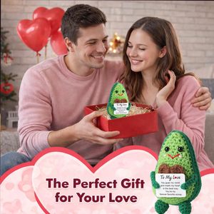 Boutons de manchette amusants pour <span class=keywords><strong>la</strong></span> Saint-Valentin, style sportif, design avocat au crochet, faits à <span class=keywords><strong>la</strong></span> main pour lui, elle, petit ami, petite amie, mari - Product Image 5