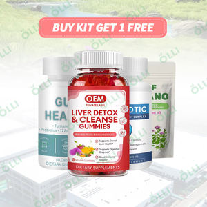 OLLI diyet takviyesi kiti karaciğer detoks temiz kapsüller temizlemek bağırsak ve kolon kapsül karaciğer temizlemek detoks Gummies - Product Image 4