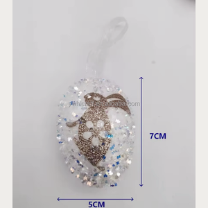 HLC ODM Party Expert - <span class=keywords><strong>Huevos</strong></span> <span class=keywords><strong>de</strong></span> <span class=keywords><strong>Pascua</strong></span> <span class=keywords><strong>de</strong></span> Plástico Creativos con Purpurina, Conejito <span class=keywords><strong>de</strong></span> <span class=keywords><strong>Pascua</strong></span>, Adorno para Fiestas <span class=keywords><strong>de</strong></span> Ramadán y Diwali - Product Image 5