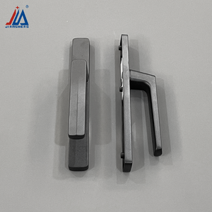 Juego Externo de Manija de Puerta de Aluminio y Cerradura de Alta Calidad en Negro para Puerta Batiente de Aluminio - Product Image 2