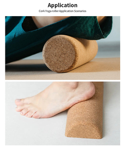 Nhà Sản Xuất Nhà Máy Tùy Chỉnh Bảng Cân Bằng Nút Chai Con Lăn Yoga Con Lăn Tự Nhiên Nút Chai Các Nhà Sản Xuất Bán Buôn Yoga Con Lăn Tự Nhiên Nút Chai - Product Image 4