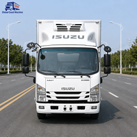 Camion frigorifique d'occasion ISUZU KV100 économique, norme Euro 6, pneus 7.00R16, fourgonnette pour chaîne du froid
