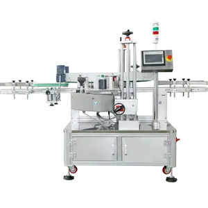 SKILT Automatic small folding box carton two corners sealing labeling machine