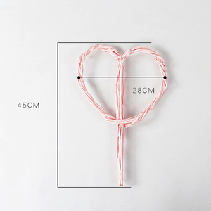 Rồng liễu cầm tay hình trái tim hoa sắp xếp khô cành tự làm hoa hiển thị cho Halloween dịp - Product Image 5