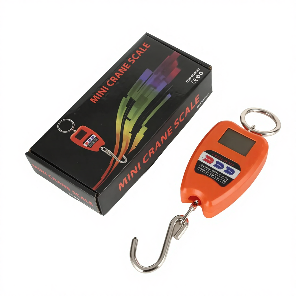 Digital Hanging Scale LCD Display Customizable ABS Material Weighing Device