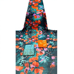 Allemagne Dirac Gogra Garbasar Coton Manches longues Luxe Écologique Vêtements traditionnels Ensemble 3 pièces Femme Imprimé floral en dentelle - Product Image 2