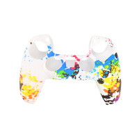 Housse de protection en Silicone coloré pour DualSense Mando pour contrôleur PS5 contrôleur sans fil étui de protection accessoires de jeu