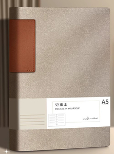 Chất Lượng Cao Tùy Chỉnh Mềm Bìa Da Máy Tính Xách Tay A5 Cá Nhân Máy Tính Xách Tay Với Logo Một 5 Du Khách Máy Tính Xách Tay Tùy Chỉnh Tạp Chí - Product Image 2