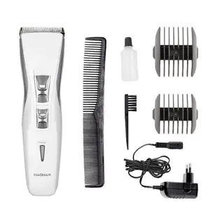 Bella elettrico ricaricabile luce peso di ceramica lama trimmer set tagliatore tagliatore di capelli del barbiere professionale