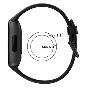 Correa de silicona para <span class=keywords><strong>reloj</strong></span> compatible con Fitbit Inspire, estilo oficial, hebilla colorida, correa deportiva de repuesto para hombres y mujeres - Product Image 5