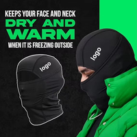 Cagoule en polyester respirante avec logo personnalisé pour homme, masque intégral pour le ski, la moto et les sports d'hiver, vente en gros, usine OEM