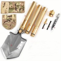 Détachable extérieur survie d'urgence tactique pelle pliante neige jardin munitions voiture Multitool Camping creuser pelles agricoles