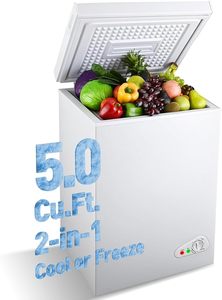 Small Freezer With Energy Saving Design Removable Basket and Stable Performance for African Household US Retail Storage Ha - Product Image 6