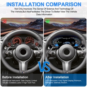 Navihua <b>Speedometer</b> LCD Instrument <b>Digital</b> Cluster <b>for</b> BMW 3 4 Series F30 F31 F34 F32 F33 F36 Dashboard Virtual Cockpit Display - Product Image 2