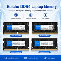 Module de mémoire RAM pour ordinateur portable RuiChu DDR4 ECC 8 Go 2400 MHz 2666 MHz PC4-25600 SODIMM 260 broches pour mise à niveau de PC portable et jeux
