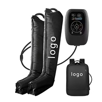 Nouvelles bottes de massage à compression d'air 2026 avec 6 airbags, professionnelles, séquentielles, 6 modes, contrôle de la minuterie, pour une circulation complète des pieds et des jambes