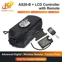 Großhandel OkyRie AS-20B 12V 24V 2KW Diesel-Luftstandheizung mit geringer Vibrationsfrequenz, leiser Kraftstoffpumpe für übernachtenden Schlaf für LKW-Fahrer