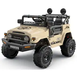 Licensed Toyota FJ Cruiser big two seats ride on car for children ride on car kids electric 12v rechargeable battery car