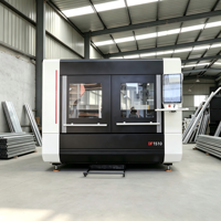 Machine de découpe laser fibre CNC 3 axes à refroidissement par eau de type fermé 1500*1000mm 2-6kW haute précision pour tôles, Cypcut Fuji, Nouvelle
