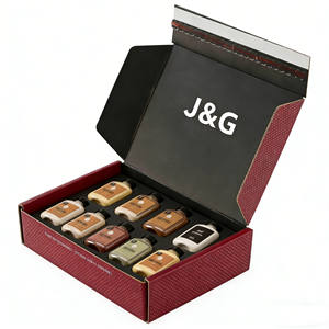 Caja de Envío Personalizada para Bebidas con Cierre de Cremallera y Tira Desprendible, Color Personalizado - Product Image 1