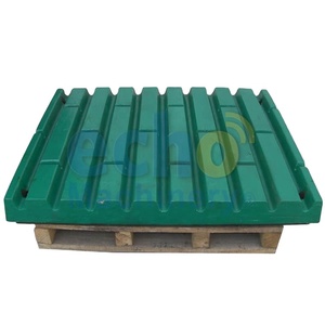 C100 Fixed Jaw Plate 814320037300 and Movable Jaw Plate 814320037400 - Product Image 5