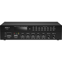 Amplificateur d'antenne DAB XIDLY XY-312DB 120W avec USB BT AUX Ligne 70V/100V Garantie de 3 ans