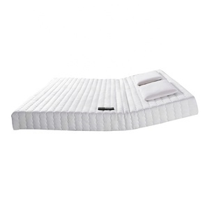 Custom Lift Bed Mattress Queen Size Smart Massage Bed Topper Memory Foam Mattress Home Furniture Cotton White Modern 10pcs