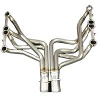 Collecteurs d'échappement Target FlowTech Direct Bolt-On pour Chevy 283-400 SBC |   T-304 Acier inoxydable plié sur mandrin et garantie d'un an