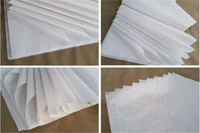 Papier d'emballage pour impression de marque, papier de soie blanc sans acide, logo personnalisé