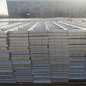 Plataforma de andamio de acero y Metal galvanizado personalizada con tablero de tablón de pasarela de Pedal Escalera Piezas de construcción de edificios en venta - Product Image 6