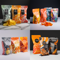 Sachet Doypack Personnalisé pour Impression – Emballage Alimentaire en Plastique pour Chips de Pommes de Terre, Chips de Banane et Chips de Noix de Coco