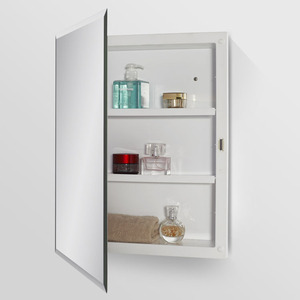 Plastic bathroom medicine cabinet