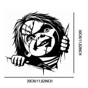 Pegatina para Coche de <span class=keywords><strong>Chucky</strong></span> Mirando Fijamente, Película de Terror Child's Play, Calcomanía de Vinilo Impermeable, Personaje de Muñeca Asesina, Accesorios para Coche - Product Image 6
