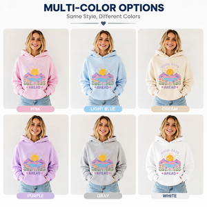 Sweat-shirt à capuche pour femme, manches longues, en mélange de coton polaire, vêtements décontractés pour l'extérieur, certifié OEKO TEX - Product Image 2