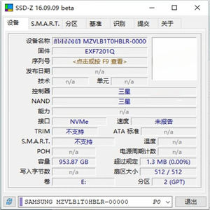 ของแท้สำหรับซัมซุง PM981a 1T M.2 PCIe NVMe โซลิดสเตทไดรฟ์ใหม่ภายในแล็ปท็อป SSD - Product Image 3