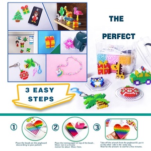 Wholesale DIY Hot Educational <b>Toy</b> <b>Puzzle</b> Perler Bead <b>Toy</b> DIY Science Eva <b>Toys</b> 5mm Fuse Beads for Children - Product Image 6