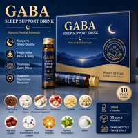 Boisson relaxante GABA pour la nuit, boisson relaxante à base de plantes, fabricant OEM ODM pour une meilleure qualité de sommeil