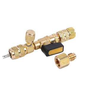Herramienta de Reparación Automotriz, Llave Metálica para Instalar y Extraer Válvulas de Refrigerante R22 R410A, Accesorio a Prueba de Fugas - Product Image 5
