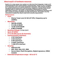 Carte de développement ESP32-S3, carte mère ESP32-S3 DevKitC-1 N8R2 N16R8, module embarqué