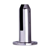 Support de verre sans cadre en acier inoxydable réglable pour garde-corps de terrasse et d'escalier, support de verre d'angle Ls-crf