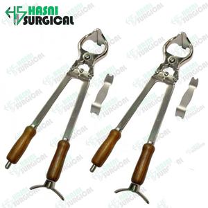 5 Piezas de Pinzas de Castración Burdizzo Veterinarias de 12 Pulgadas, Aprobadas por CE e ISO, de Acero Inoxidable de Alta Calidad, con Logotipo Personalizado y Embalaje - Product Image 3