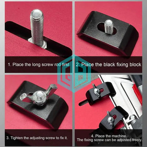 Riel de guía de <span class=keywords><strong>sierra</strong></span> <span class=keywords><strong>Circular</strong></span>, placa inferior, herramienta de riel de guía de <span class=keywords><strong>sierra</strong></span> <span class=keywords><strong>Circular</strong></span> ajustable, placa de guía de aleación de aluminio, Base de <span class=keywords><strong>sierra</strong></span>, madera sin perforaciones - Product Image 5