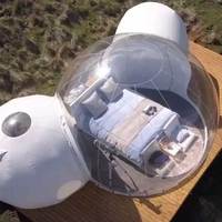 Tente gonflable de bulle de dôme transparent extérieur de chambre double de luxe pour des dates-Publicité Premium Inflatables