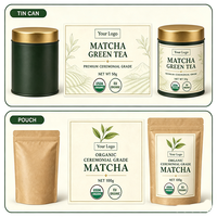 Poudre de Matcha Biologique HALAL à Marque Blanche, Matcha Cérémonial Pur en Vrac, Certifié USDA et UE