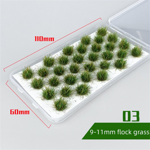 <span class=keywords><strong>Miniatura</strong></span> de Hierba para Maquetas, Racimo de 9-11 mm, Polvo de Aguja, Pequeña Pila, Escena, Mesa de Arena, Diseño de Trenes - Product Image 6