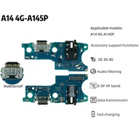 Carte de connecteur de charge pour téléphone portable Samsung A05S A04E A03S A02S A01 A24 A14 (Flex de chargeur)
