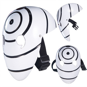Accessori per Costume Cosplay Anime Ninja Giapponese, Maschera e Ventaglio Pieghevole per Fan Anime - Vendita all'Ingrosso e Dropshipping - Product Image 4