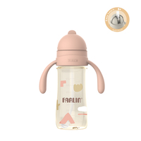 Gobelet à eau en PPSU à large ouverture de 270 ml, biberon anti-fuite pour bébé FARLIN