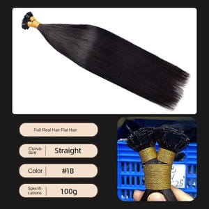 Parrucca da <span class=keywords><strong>donna</strong></span> con capelli Remy in colore naturale capelli piatti invisibili e curvi senza soluzione di continuità - Product Image 6